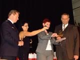 Oceňování dobrovolníků za rok 2008, které opět proběhlo v Měšťanské Besedě.